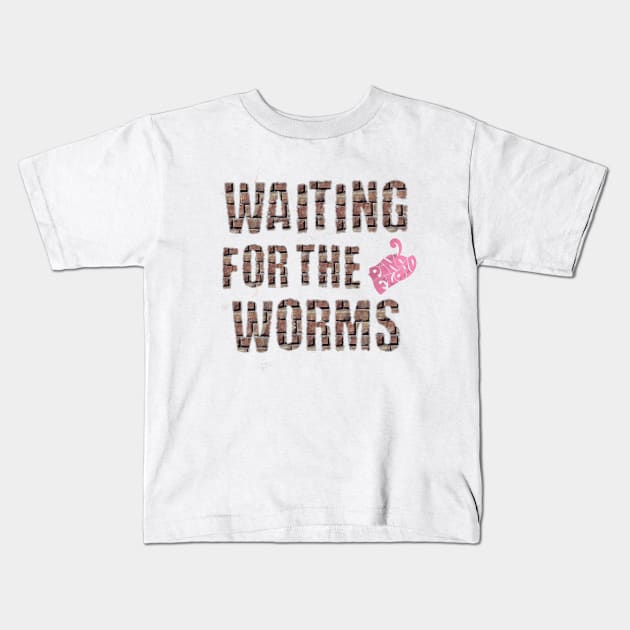 WAITING FOR THE WORMS (PINK FLOYD) Kids T-Shirt by RangerScots